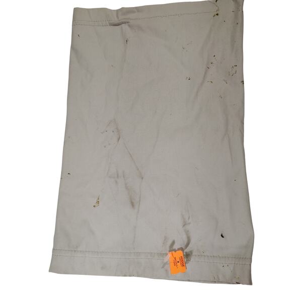 Dri-Dukeee Beige Gaiter – Approx. 12.5" x 10", Issued, Solid Build w/ Stains - Picture 2 of 4